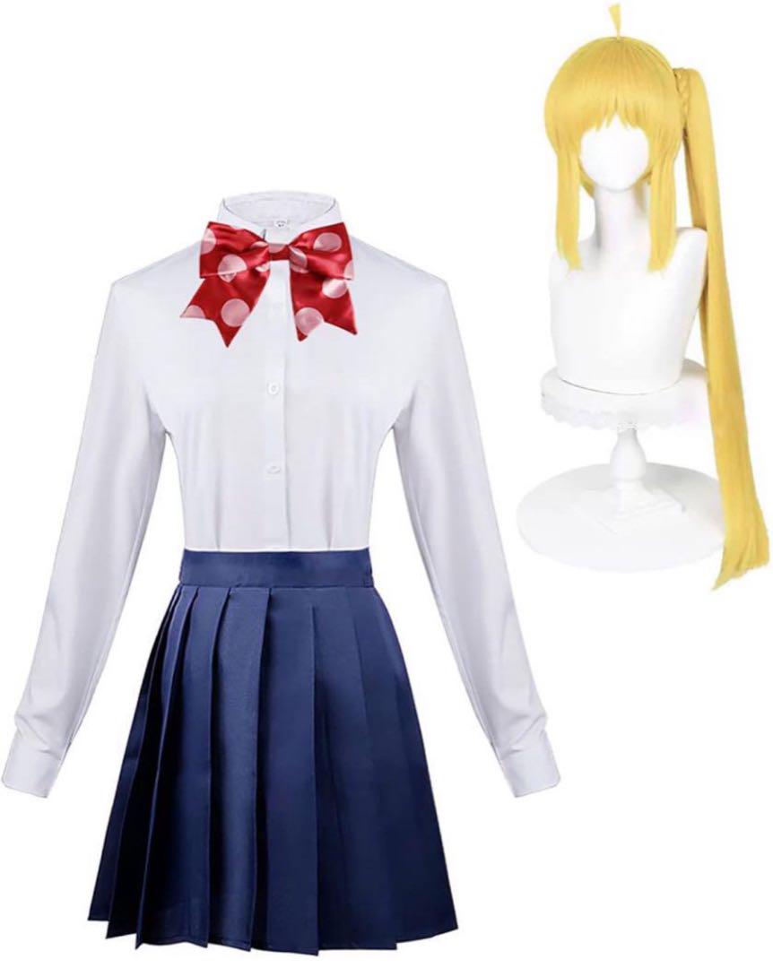 ぼっちざろっく★伊地知虹夏★ウィッグネット付き★コスプレ衣装