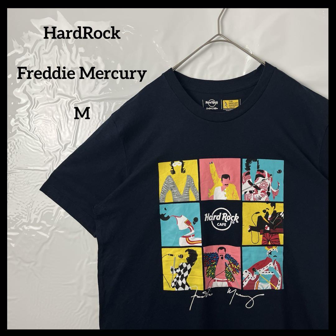 ミュージックtシャツ　ハードロック　フレディーマーキュリー　クイーン　ビンテージ