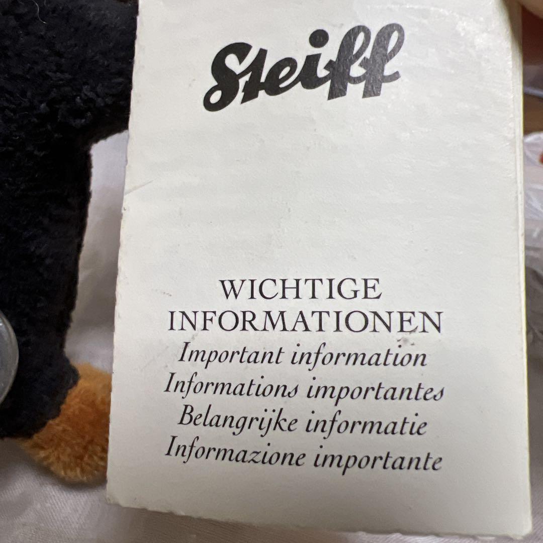 Steiff シュタイフ　ダックスフント　身長15センチ Steiff シュタイフ ダックスフント 身長15センチ - メルカリ