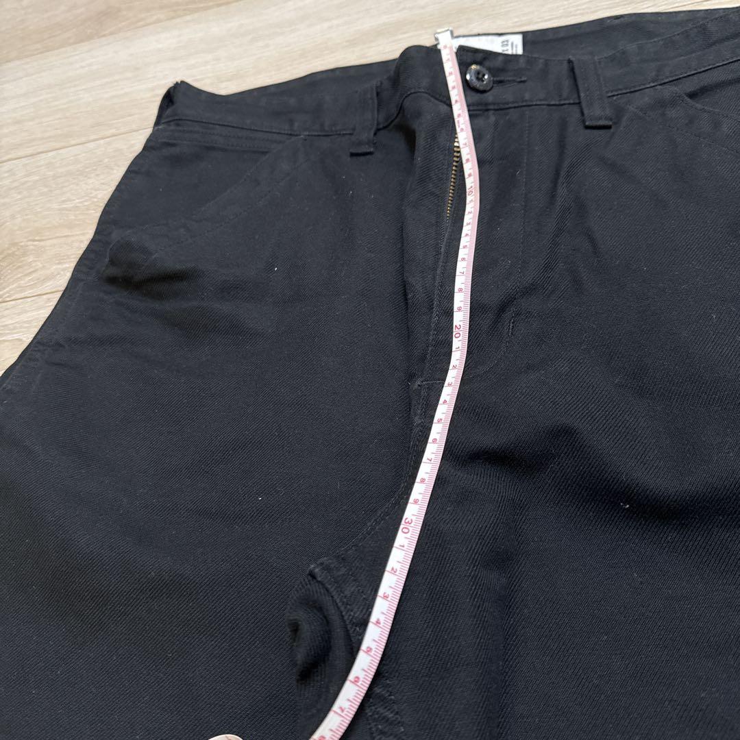 WTAPS 黒 ワイドチノパンSIZE X 03