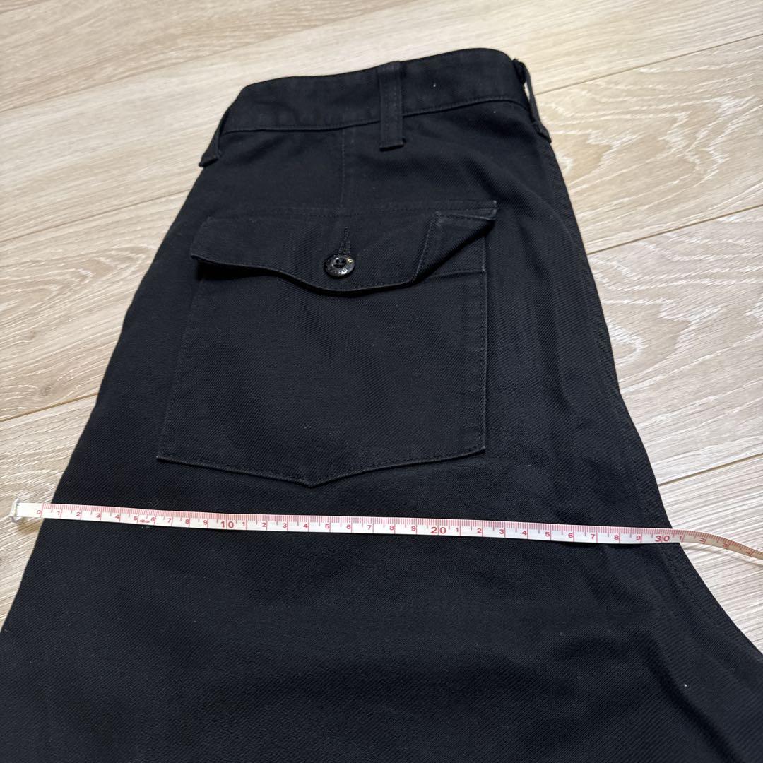 WTAPS 黒 ワイドチノパンSIZE X 03