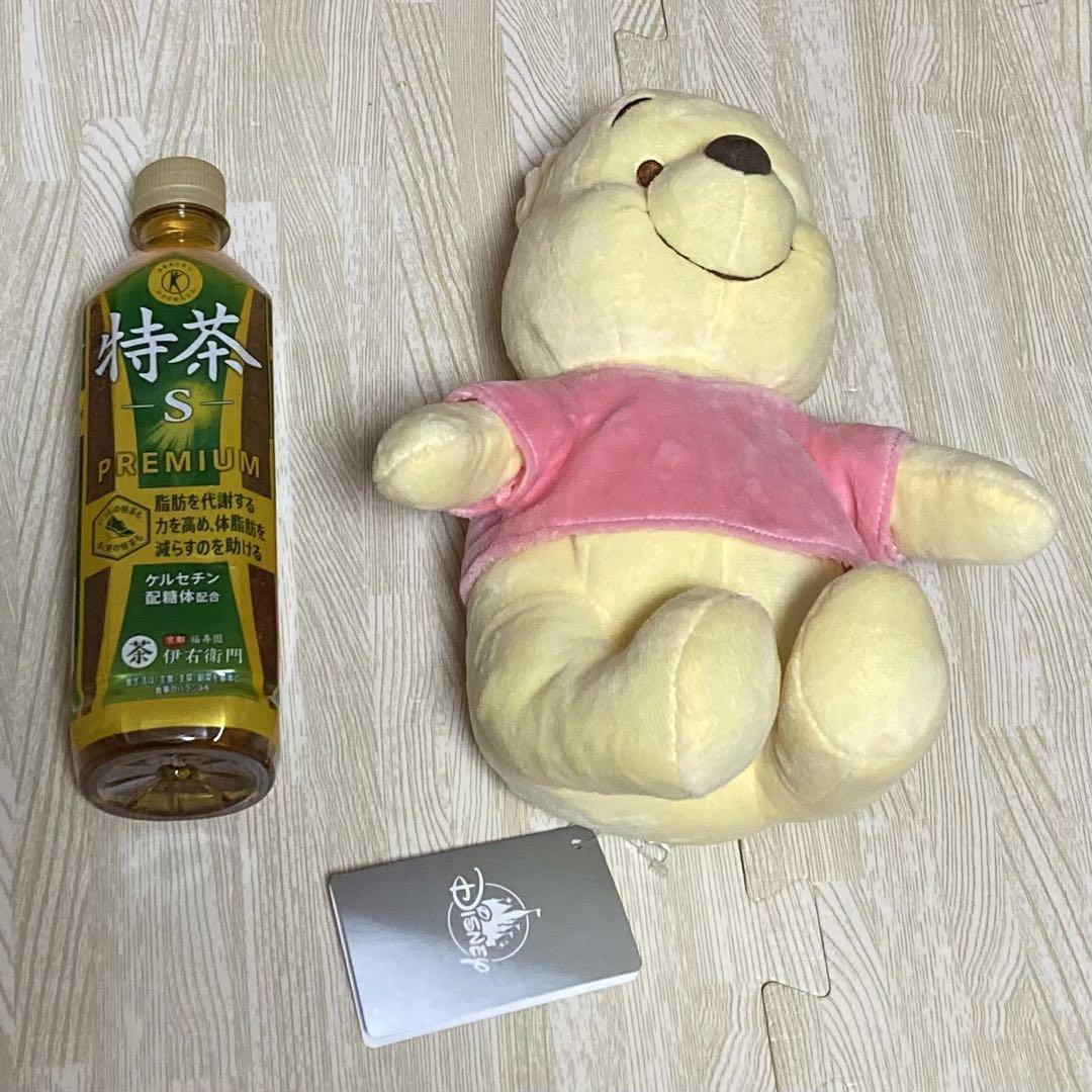 【激レア‼️希少】くまのプーさん ♡バイクに乗るプーさん♡ぬいぐるみ 新品・タグ付き】Disney ☆ くまのプーさん ぬいぐるみ PLUSH