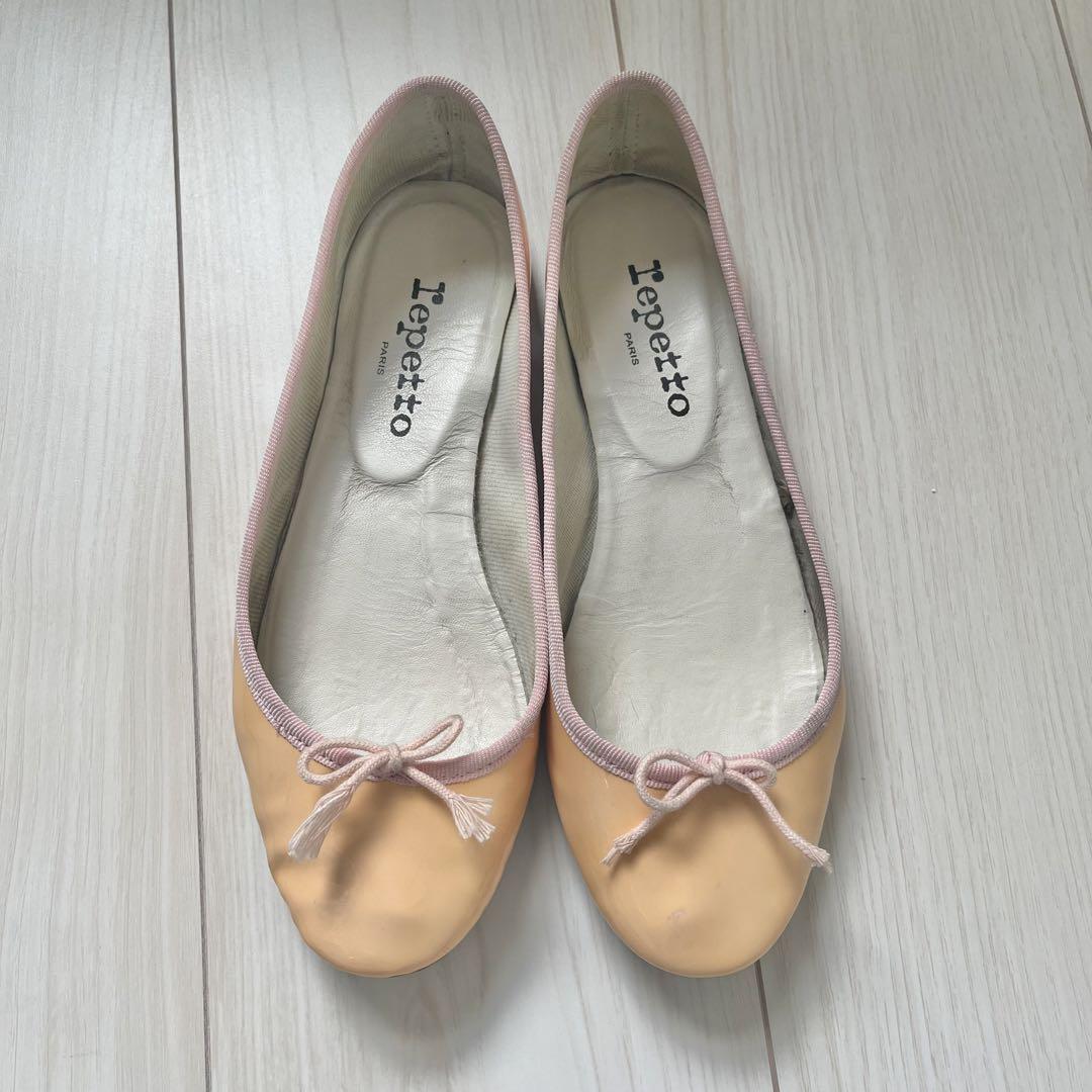 Repetto/レペット サンドリオン バレエシューズ オレンジピンク