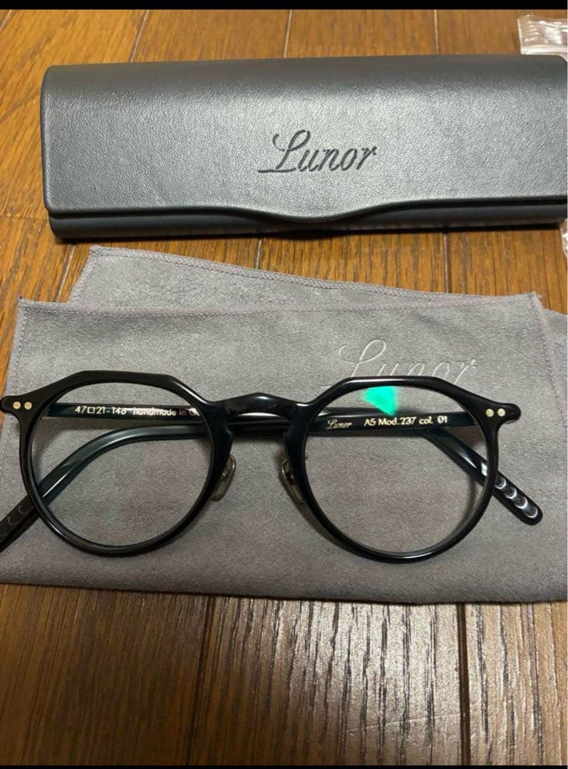 LUNOR A5 mod.237 col.01 美品　クラウンパント