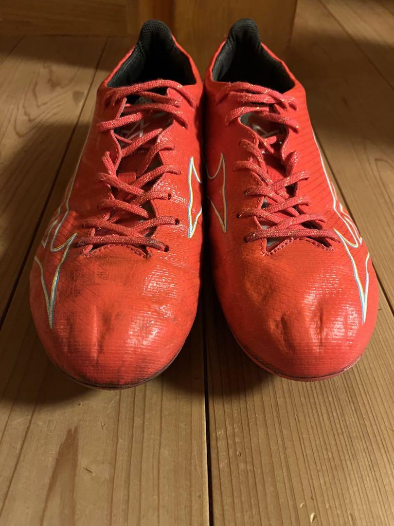 Mizuno アルファ 赤 25.5