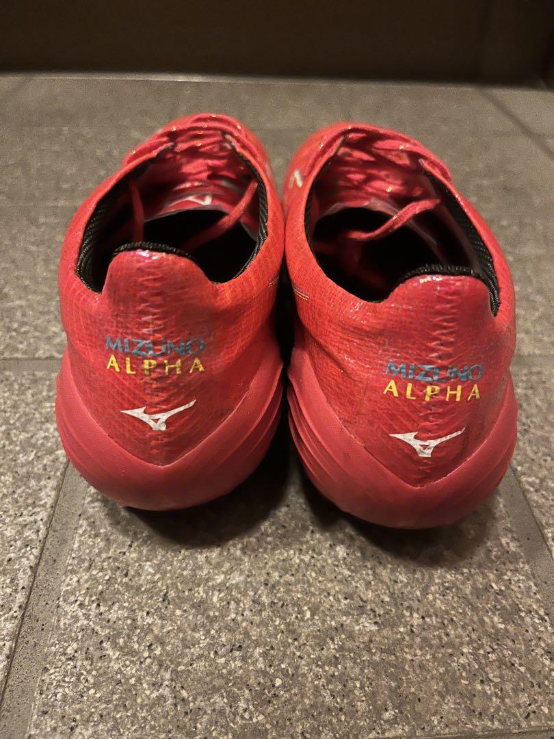 Mizuno アルファ 赤 25.5