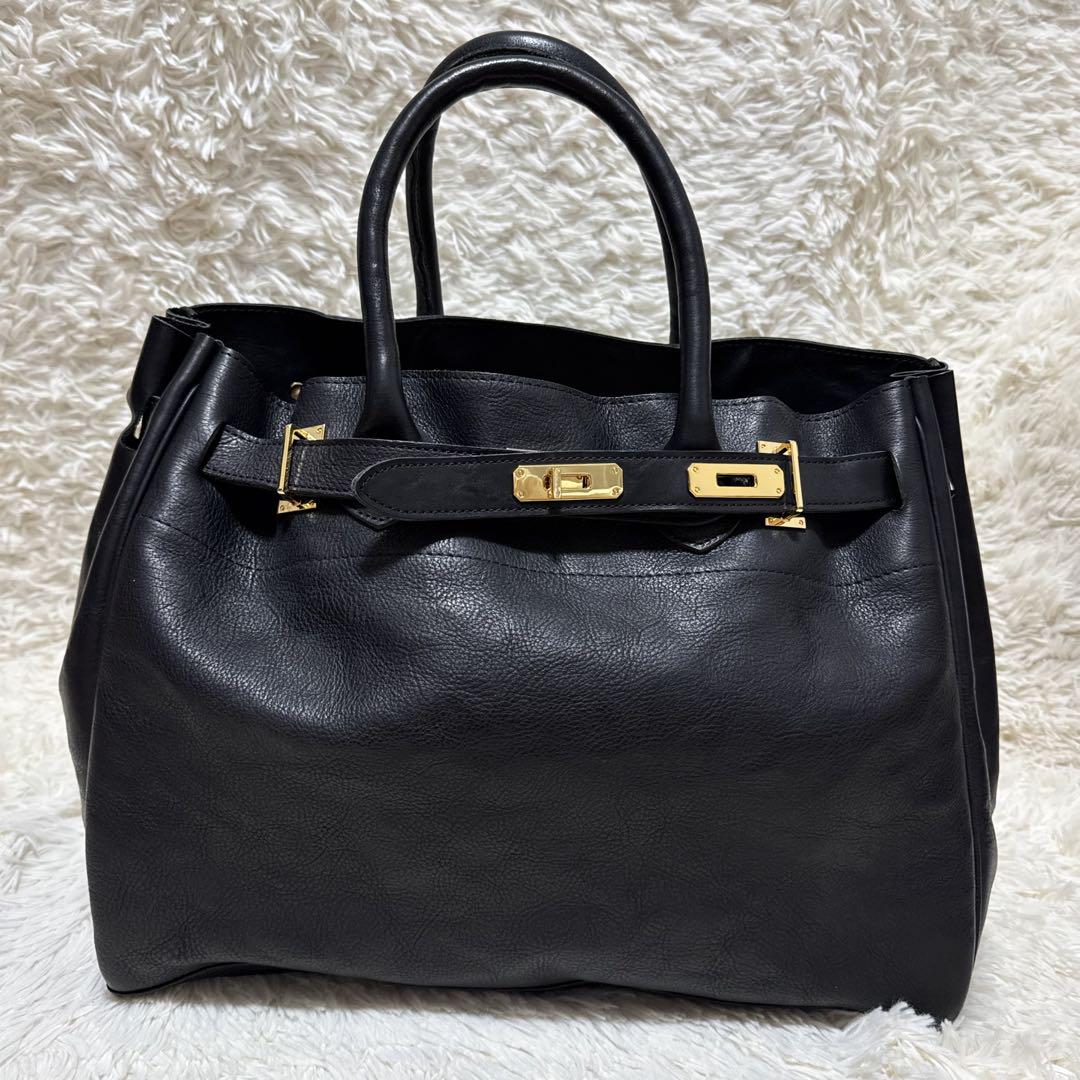 希少！ 美品✨ シータパランティカ アパルトモン トートバッグ A4可 シボ革