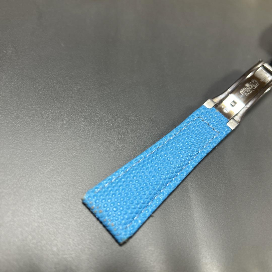ロレックス　バンド　バックル　ブルー