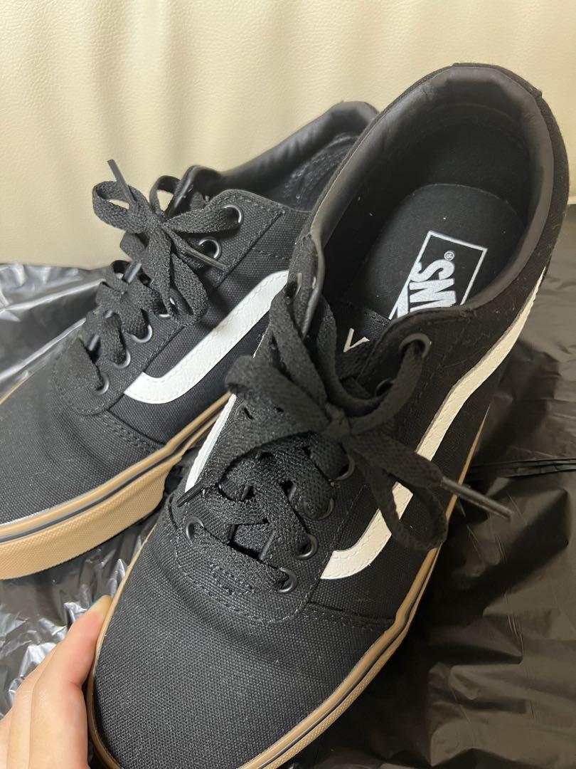 Vans スニーカー 黒 キャンバス