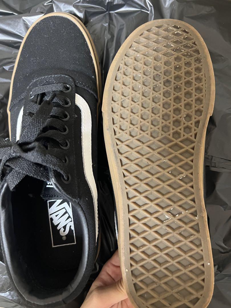 Vans スニーカー 黒 キャンバス