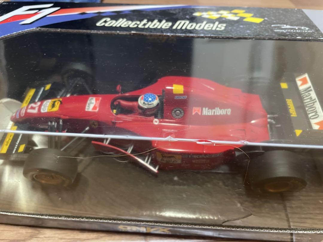 1/18　ＯＮＹＸ　　フェラーリ　４１２Ｔ２　９５　　Ｊ・アレジ　マルボロ仕様