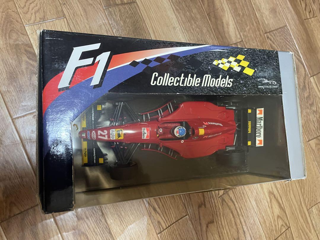 1/18　ＯＮＹＸ　　フェラーリ　４１２Ｔ２　９５　　Ｊ・アレジ　マルボロ仕様