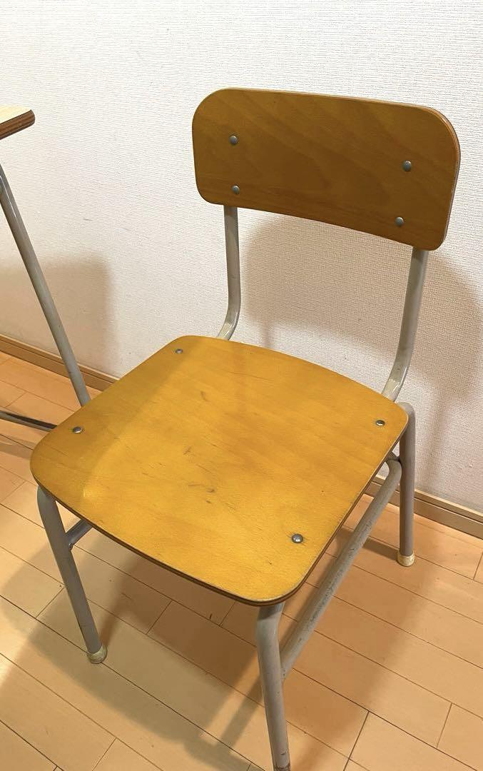 学校の机　学校の椅子 勉強机　受験机
