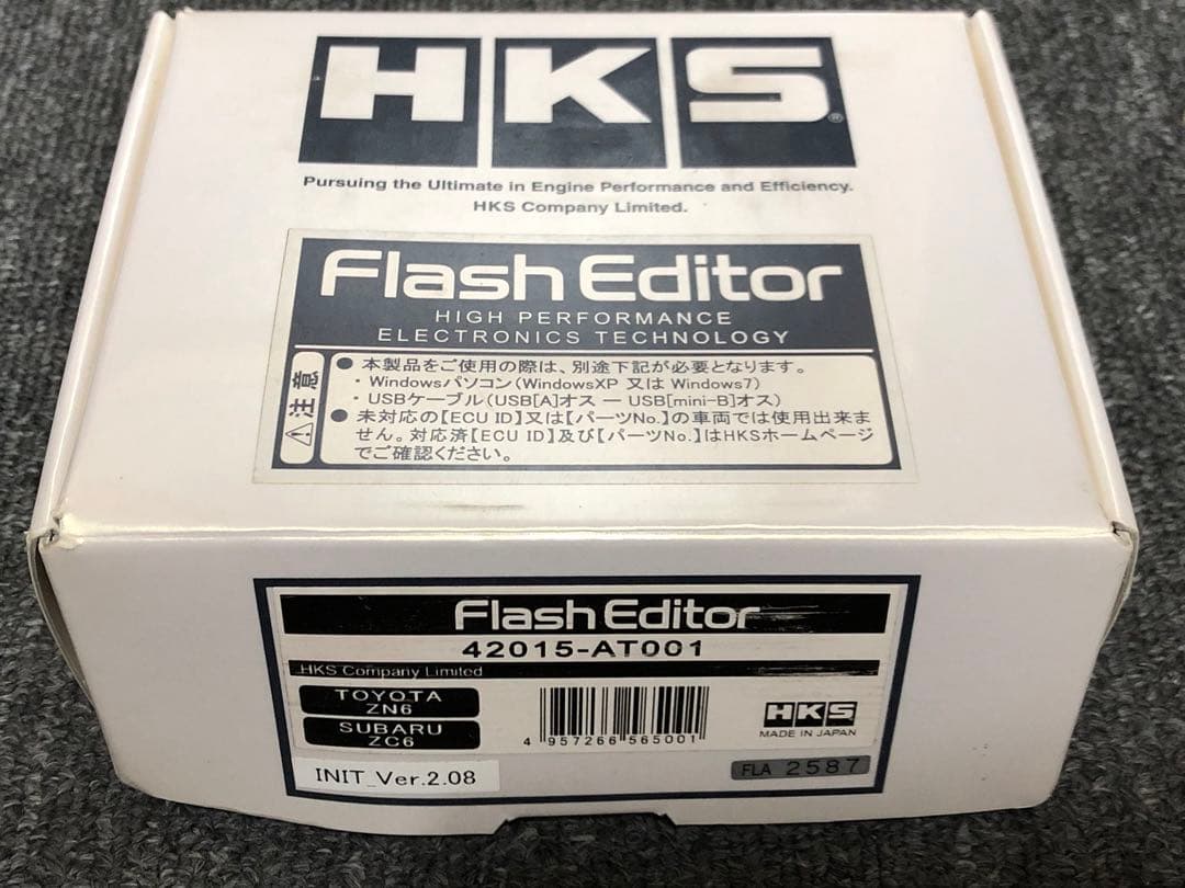 【ジャンク】HKS Flash Editor 42015-AT001 【86】