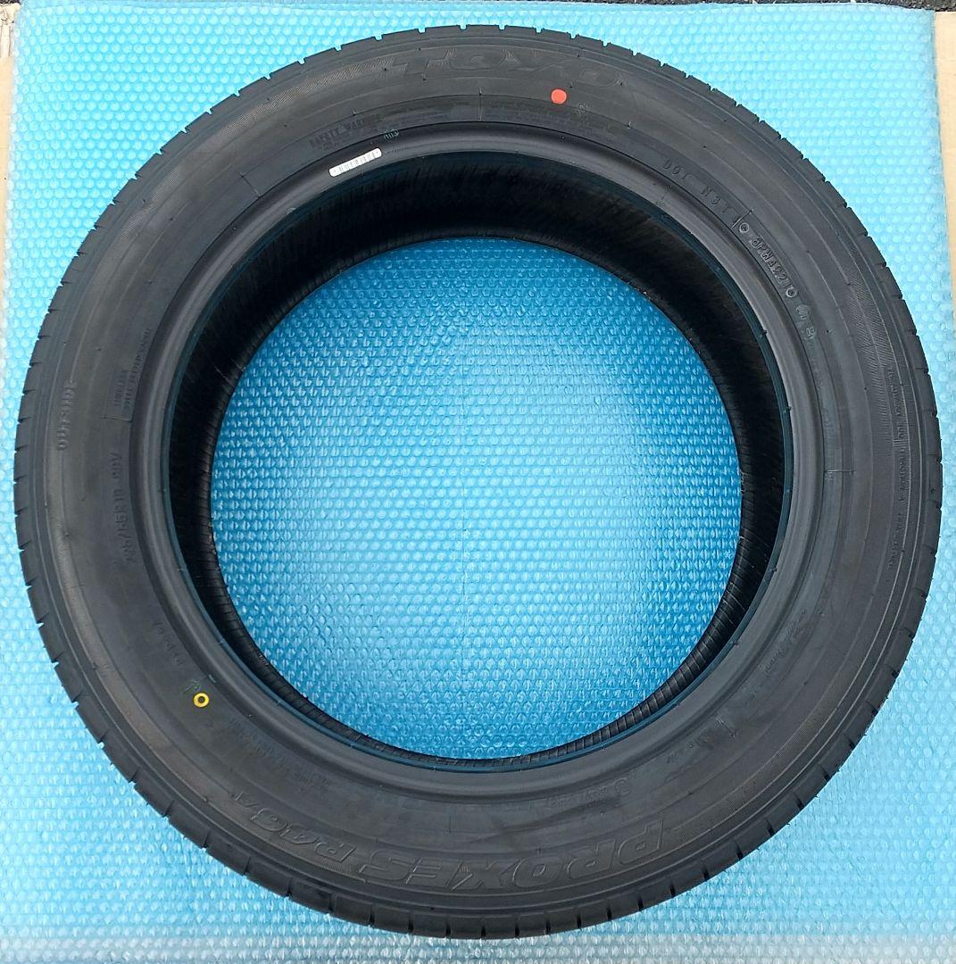 納車前外し TOYO 225/55R19 10分山 1本 ハリアー 新車外し