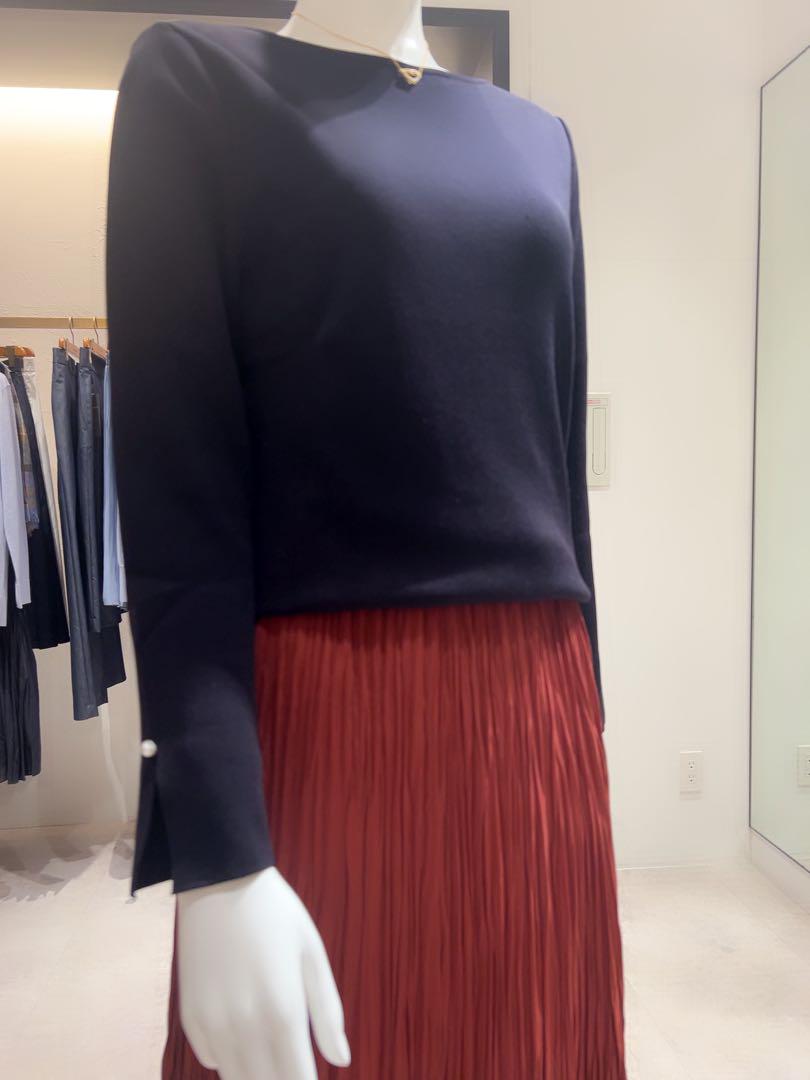 FOXEY 現行品完売カラー【美品】KNIT TOP \"PETIT PEARL\"