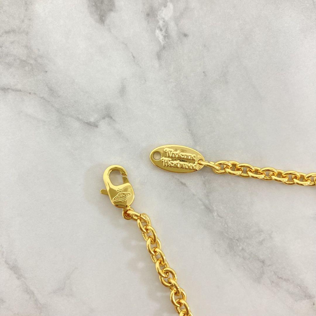 Vivienne Westwood ビッグオーブネックレス　ゴールド