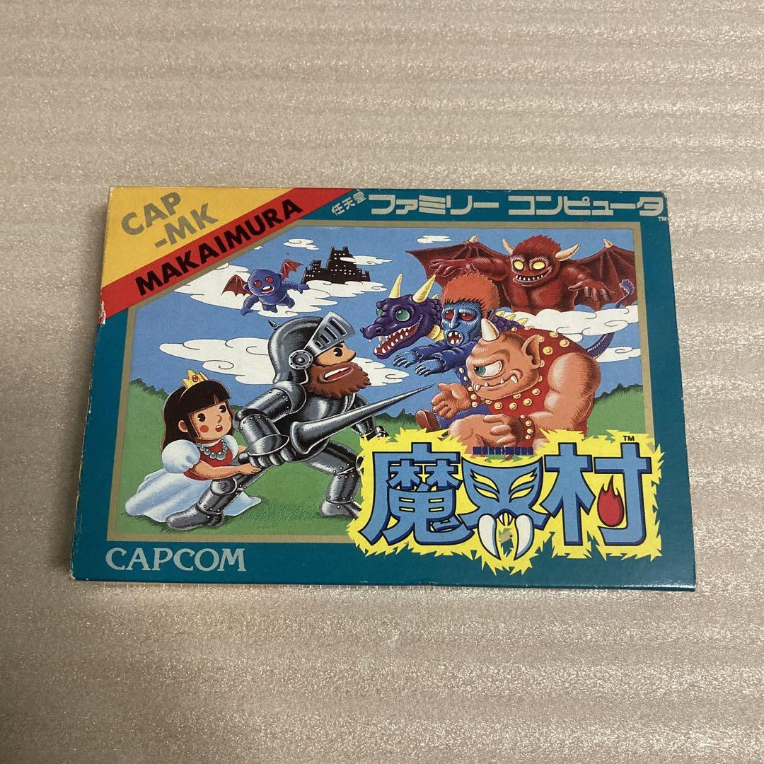 [良品] FC 魔界村　カプコン　ファミコン