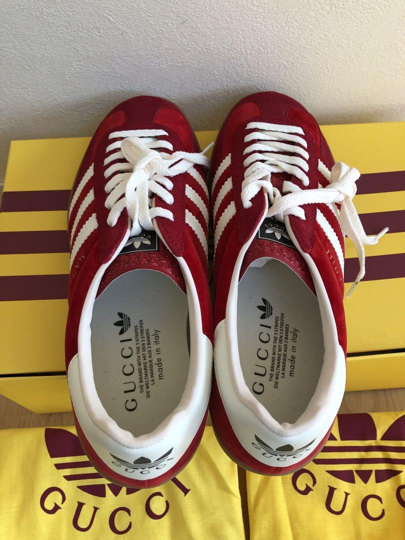 新品 Adidas Gucciアディダス グッチスニーカー 29 赤