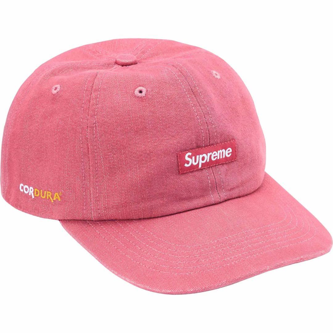 Supreme ピンク キャップ