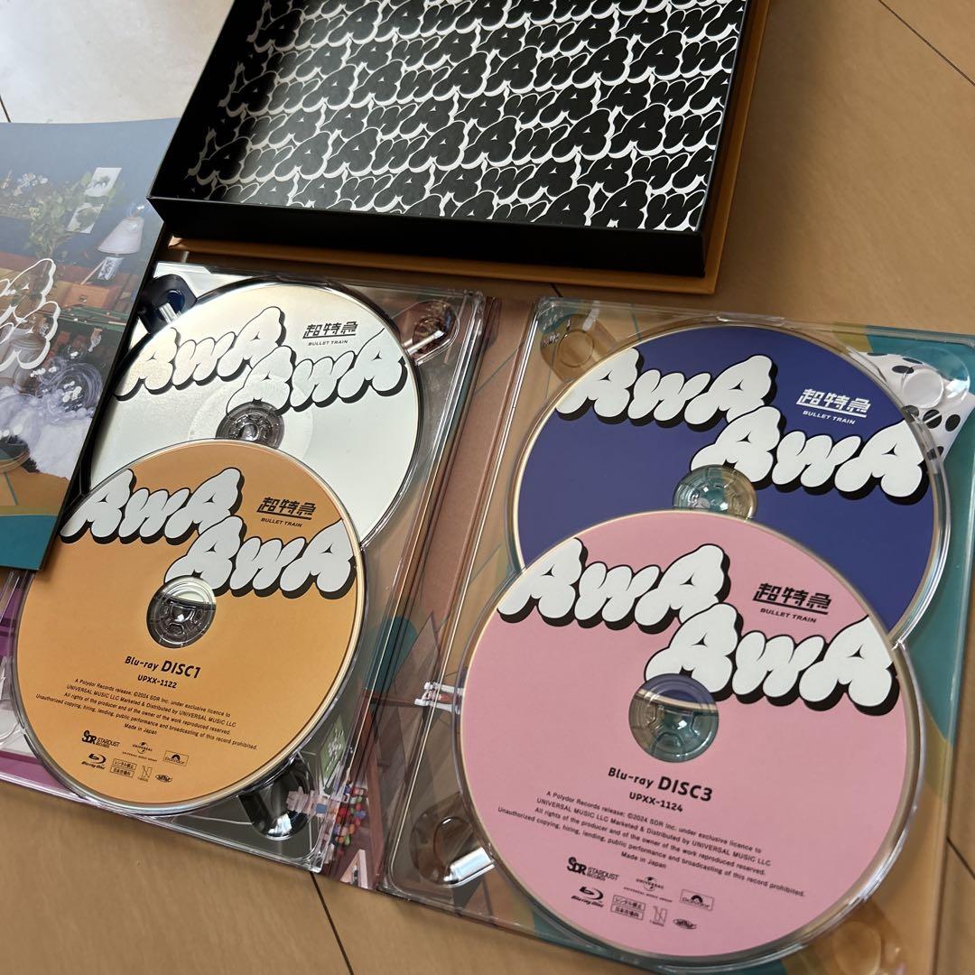 【即購入ok!!】超特急「AwA AwA」完全限定生産盤