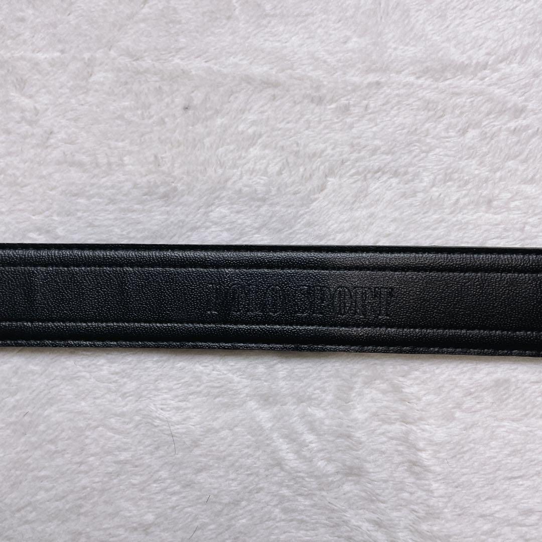 【希少】POLO SPORT ラルフローレン　ベルト　ネイビー