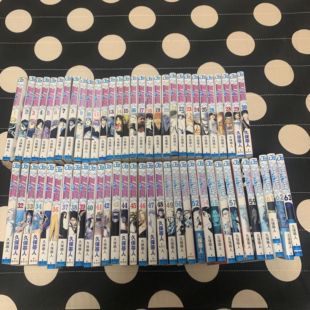 BLEACH 1〜63巻セット Amazon.co.jp: BLEACH-ブリーチ- コミック 1-63巻セット
