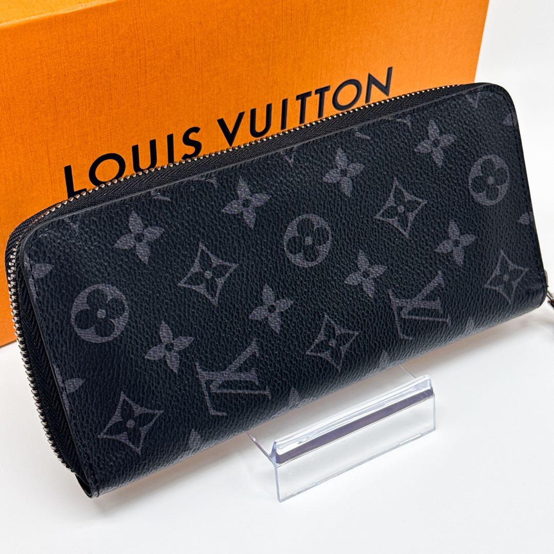 ルイヴィトン モノグラム エクリプス ヴェルティカル 財布 ブラック ジッピー ルイヴィトン モノグラム エクリプス ヴェルティカル 財布 ブラック ジッピー