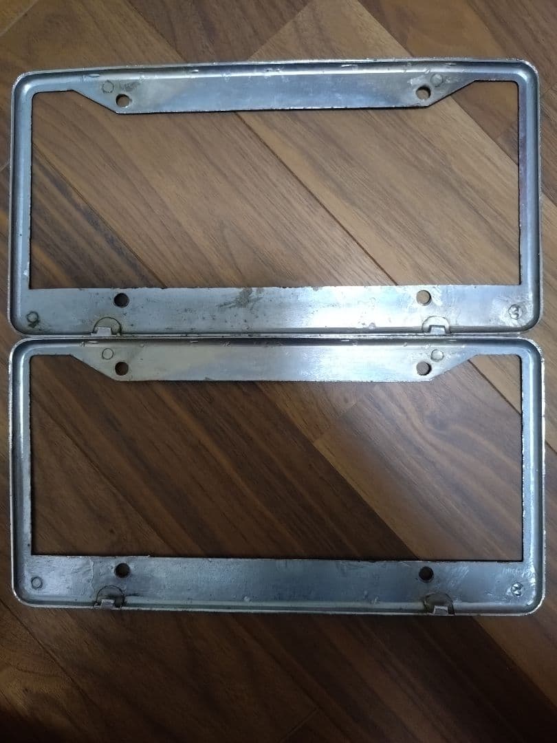 CHEVROLET 1967 メタルナンバーフレーム BRIGHTFACE_UK