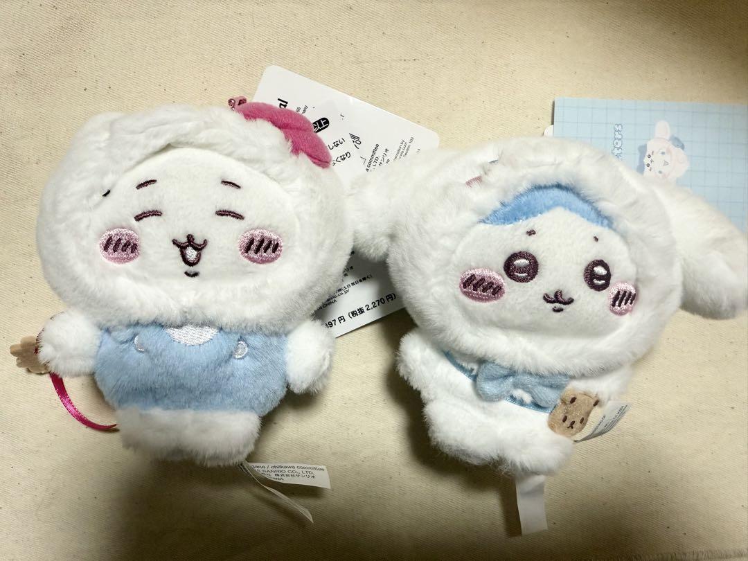 ちいかわ サンリオ コラボ マスコットホルダー