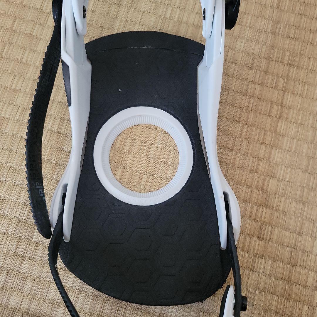 【美品】UNION スノーボードビンディング ホワイト
