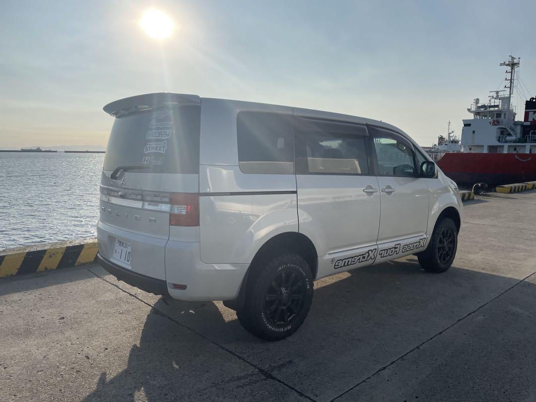 デリカD5 車検令和9年4月まで リフトアップ ガソリン 4WD