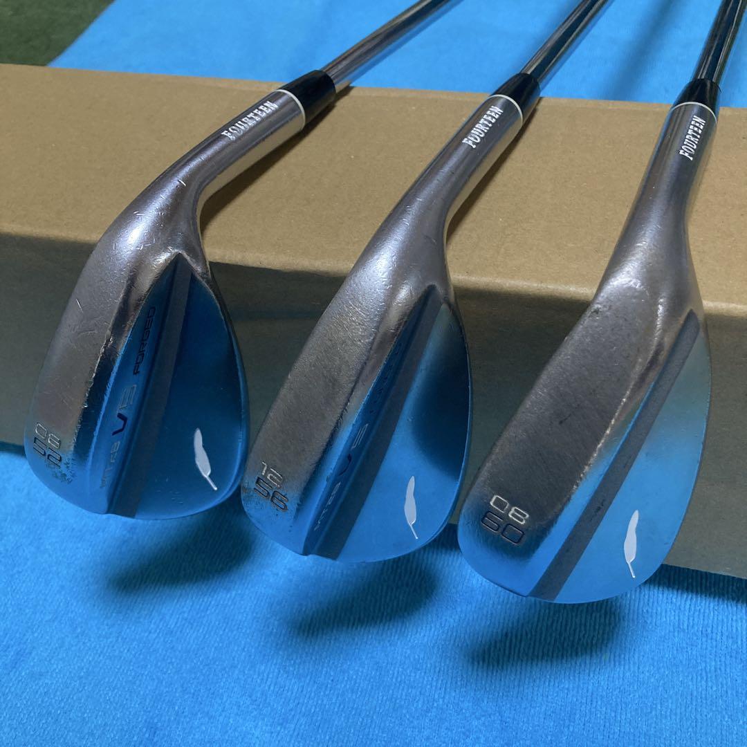 フォーティーン　MT28V5　52度/56度/60度　ウェッジ3本セット MT28V5FORGED 52°56°60° フォーティーンウェッジ3本セット