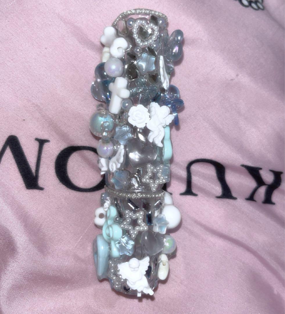 ［即購入可］IQOSイルマ（i）ワンデコケース30-黒＆水色系- 即購入可］IQOSイルマ（i）ワンデコケース30-黒＆水色系- iQOS