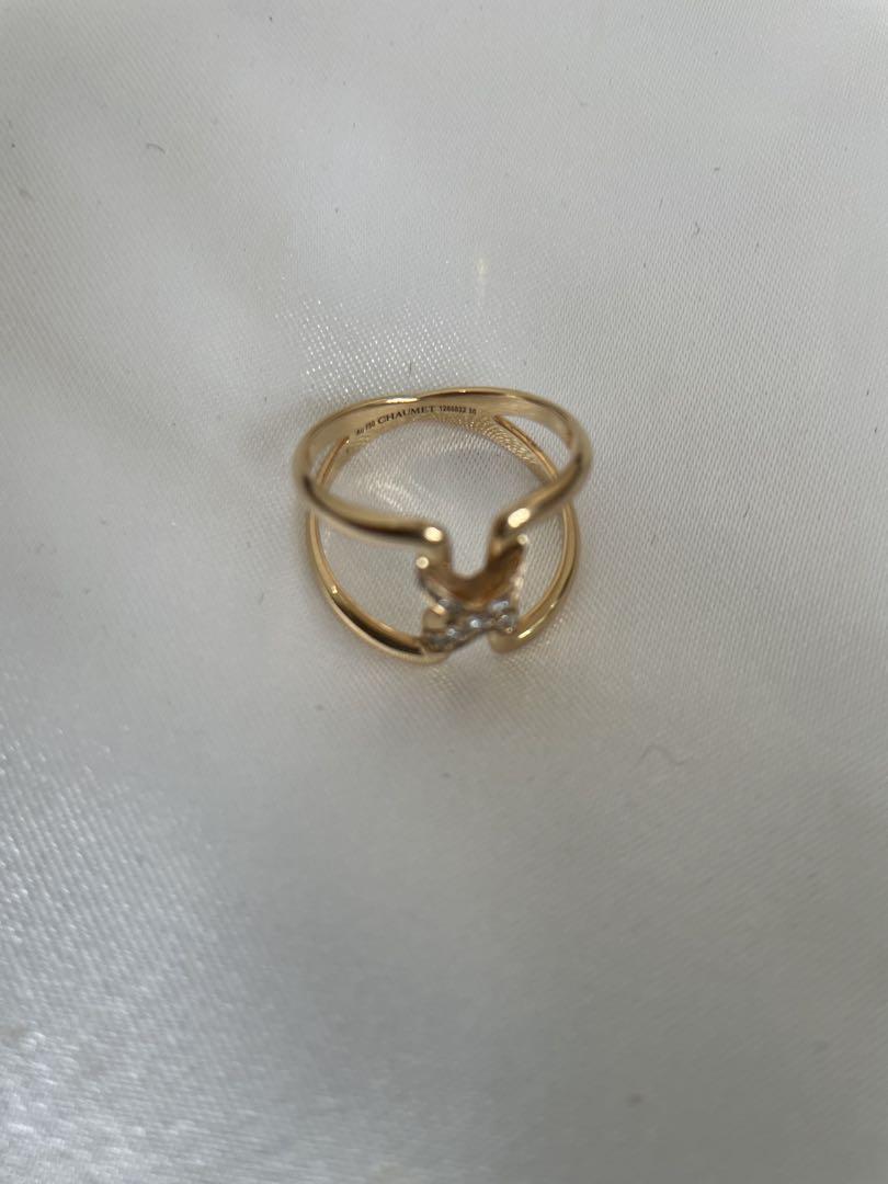 Chaumet ショーメ K18PG ピンクゴールド リアンオープンワークリング