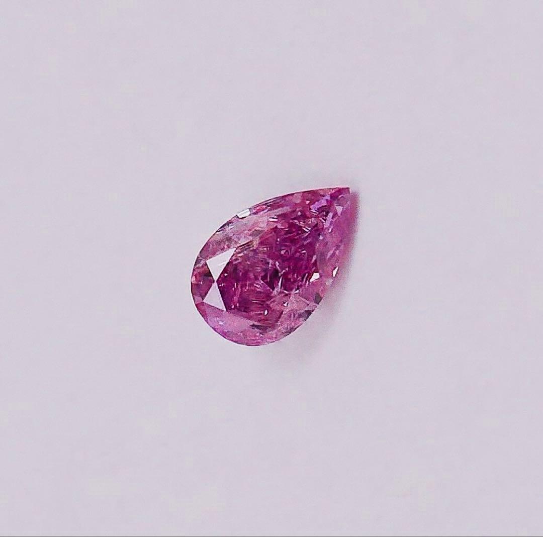0.124ct 天然ピンクダイヤモンド インテンスパープルピンクダイヤ ルース 0.124ct 天然ピンクダイヤモンド インテンスパープルピンクダイヤ ルース