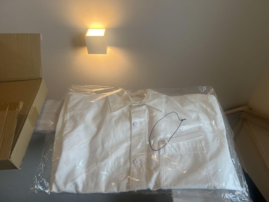 Cotton pajama shirt jacket – Maison Kinema