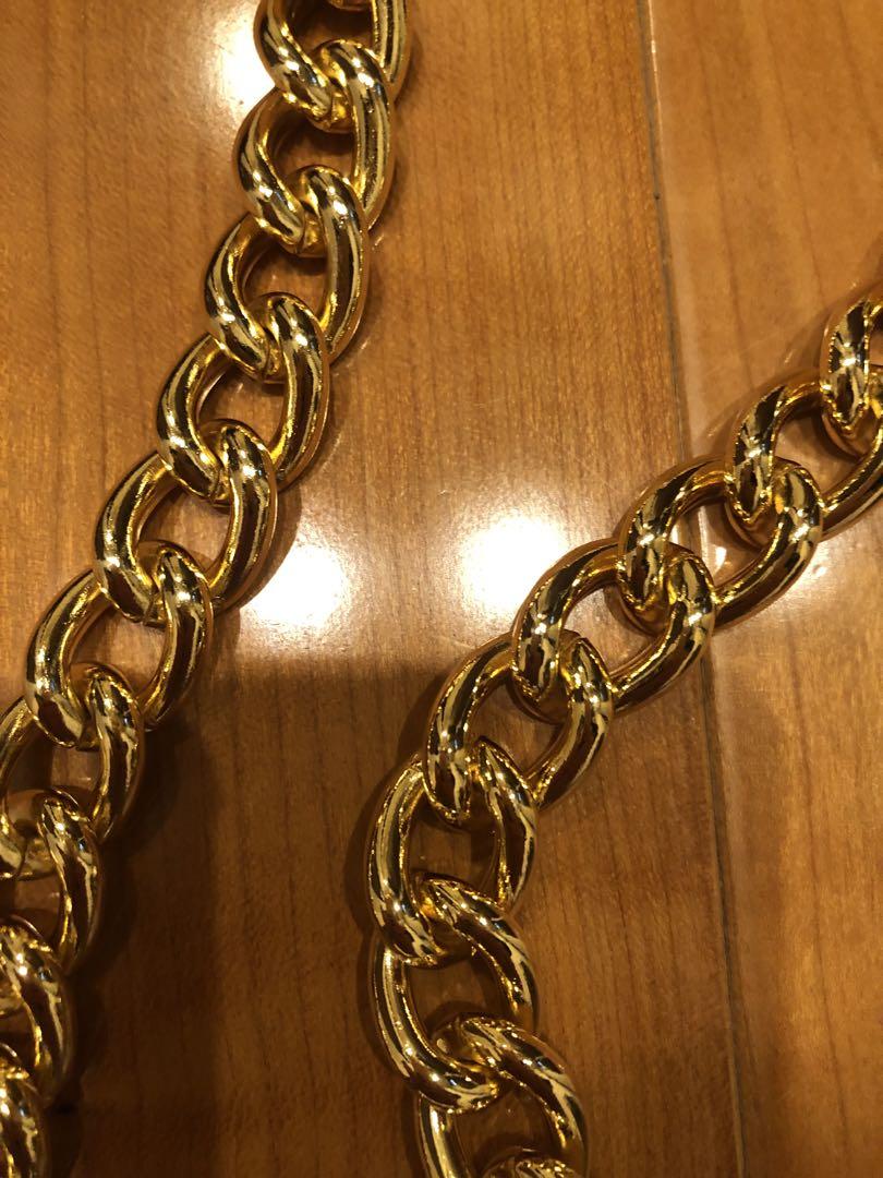小物 Phone Strap Gold Chain A
