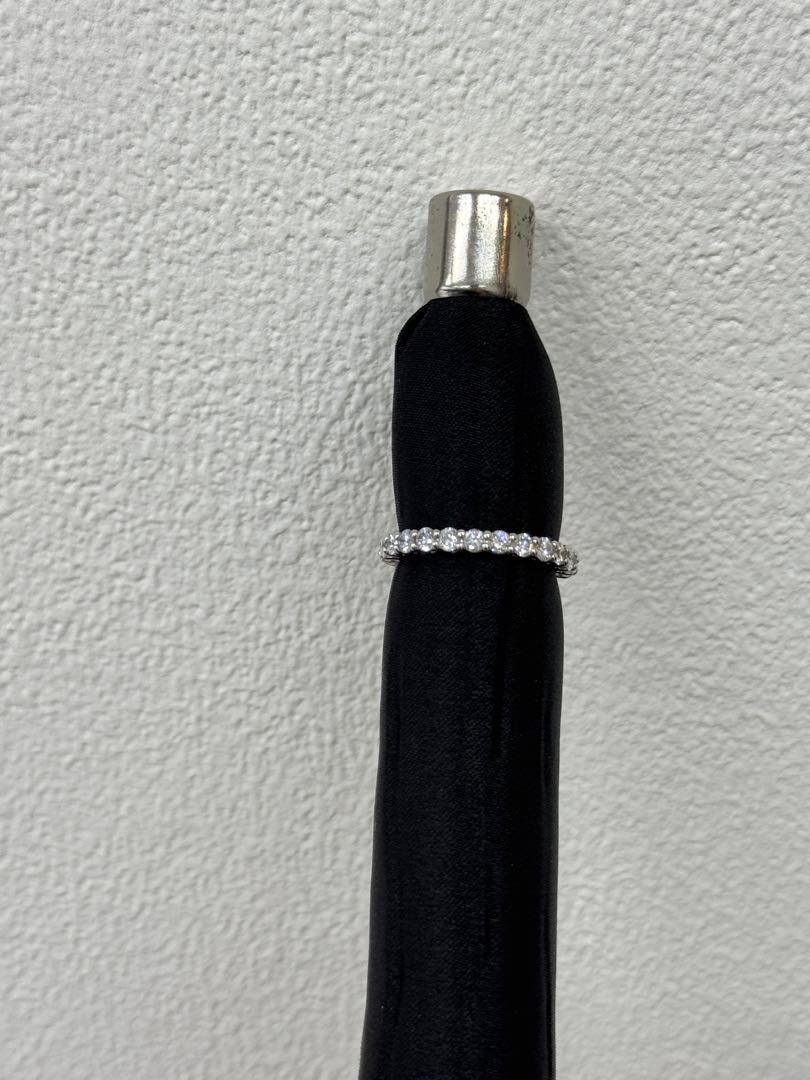 ★1.00ct ★2.5mmダイヤモンド✨プラチナハーフエタニティリング 指輪