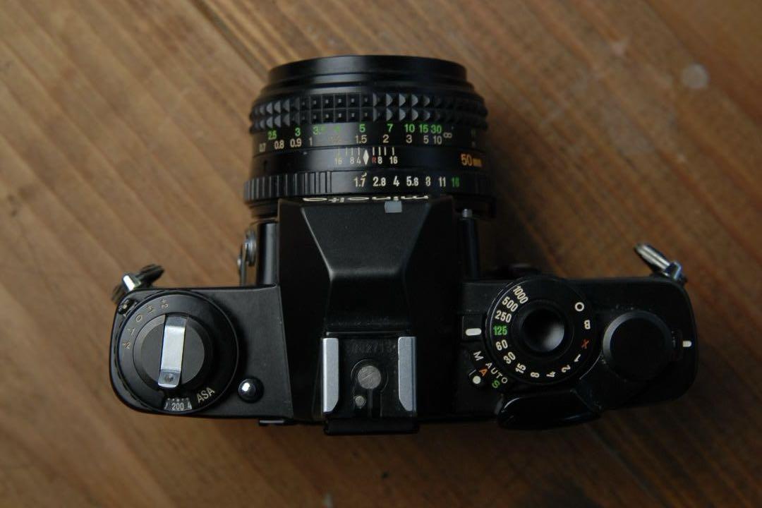 フィルムカメラ MINOLTA XD rokkor 50mm f1.7