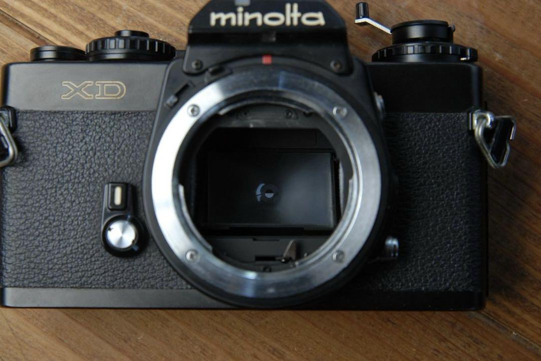 フィルムカメラ MINOLTA XD rokkor 50mm f1.7