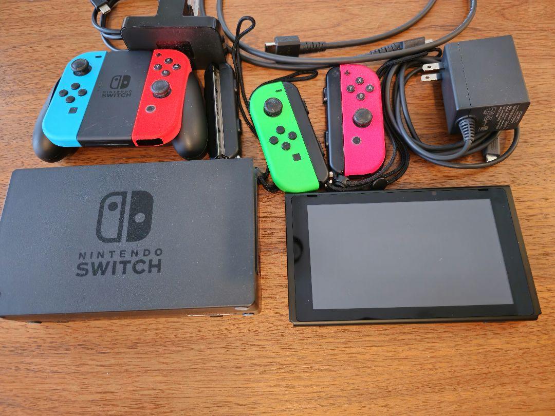 【美品】Nintendo Switch 本体一式 & Joy-Conセット