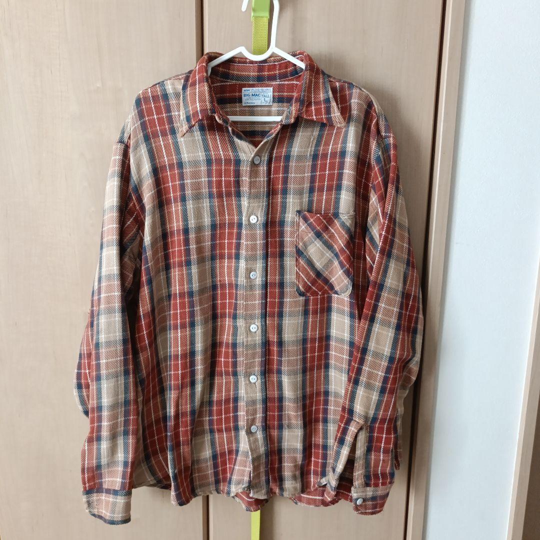 BIG MAC チェック柄ネルシャツ TALL