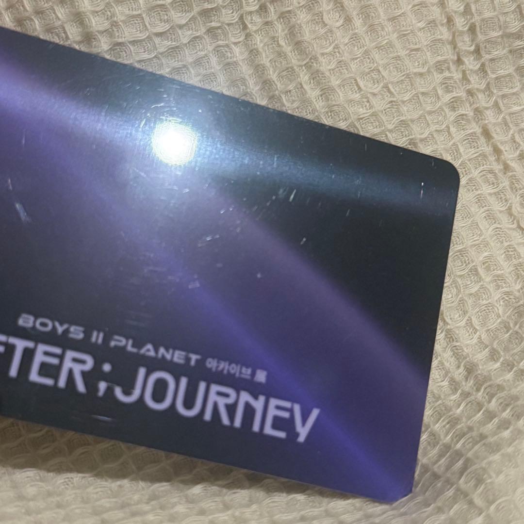 BOYS PLANET ボイプラ2 アーカイブ展 IDカード トレカ イリオ UP786_INFO