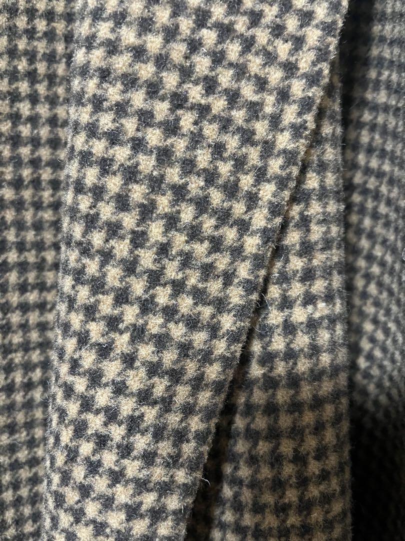 美品 TODAYFUL Over Check Coat ブラウン38