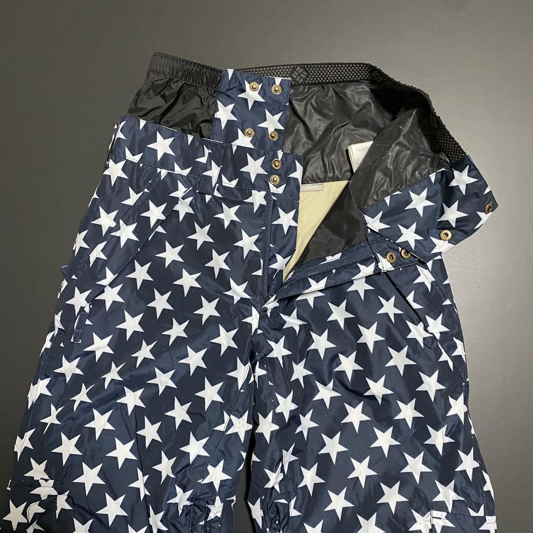 新品タグ付き Columbia スノボパンツ 総柄 星柄 レディース Sサイズ 新品タグ付き Columbia スノボパンツ 総柄 星柄 レディース Sサイズ