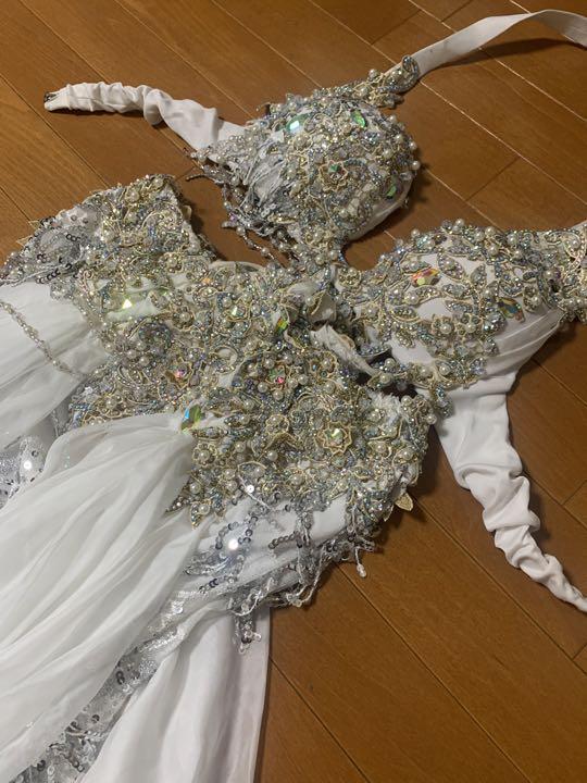 ☆ベリーダンス衣装☆白、新品