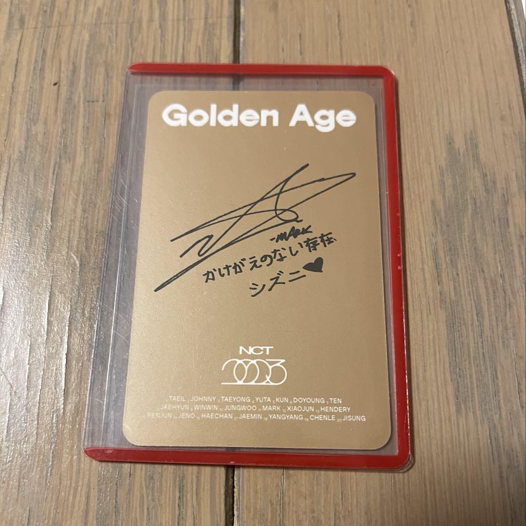 NCT Golden Age japan Ver マーク トレカ送料 無料 通販