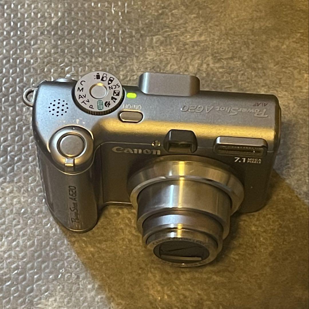 Canon PowerShot A620 デジタルカメラ 乾電池式