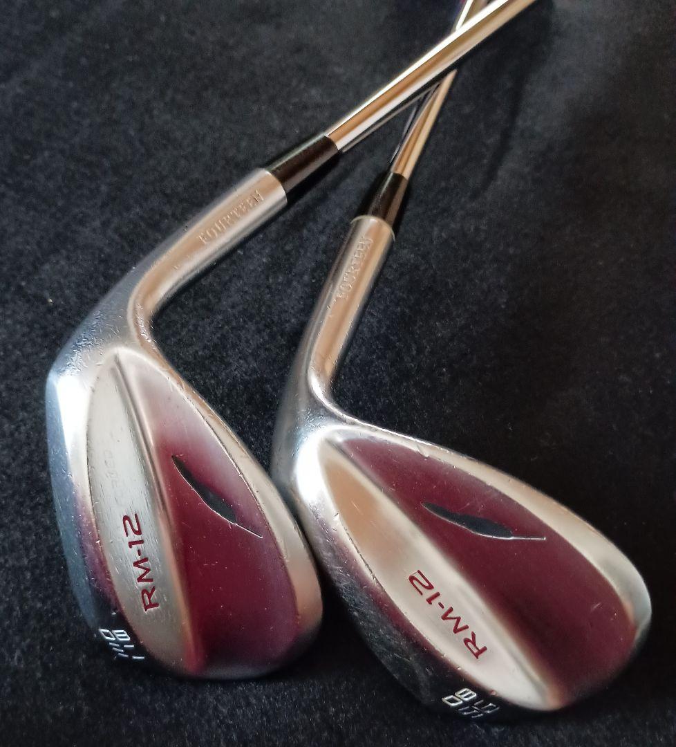 fourteen ウェッジ　RM-12 2本セット58° 52° FOURTEEN RM-12 ウェッジ 2本セット 50-08 & 56-08
